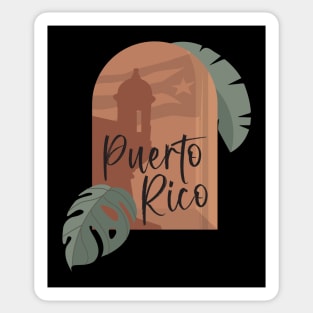 Puerto Rico Bohemian Sticker